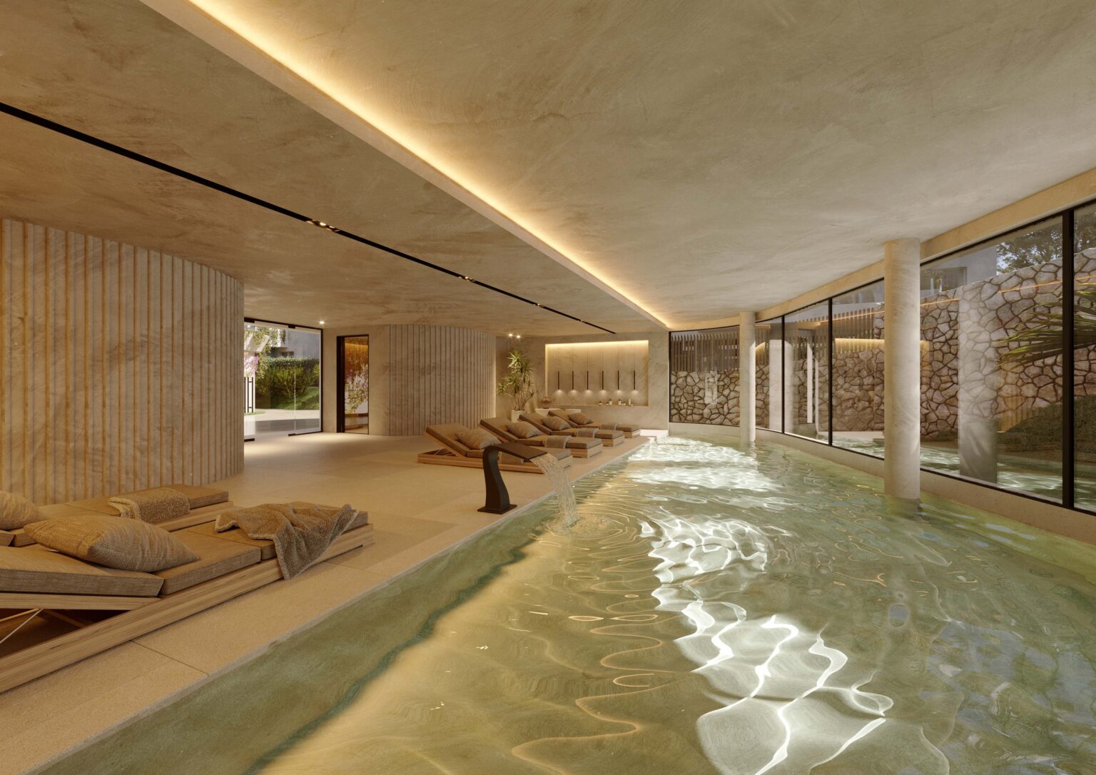 Indoor Pool & Spa